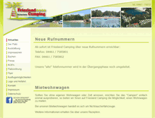 Tablet Screenshot of friesland-camping.de
